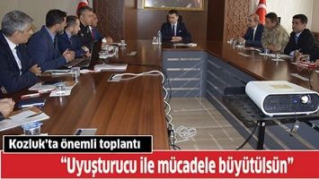 KOZLUK&rsquo;TA &Ouml;NEMLİ TOPLANTI