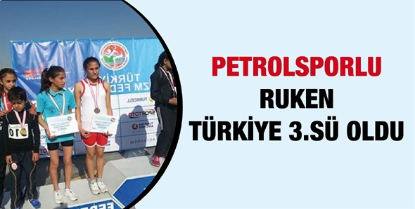 PETROLSPORLU RUKEN T&Uuml;RKİYE 3.S&Uuml; OLDU