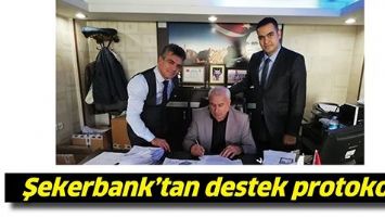 ŞEKERBANK&rsquo;TAN DESTEK PROTOKOL&Uuml;