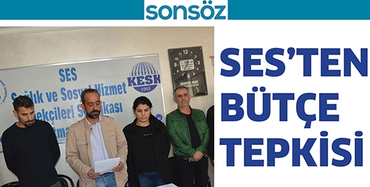 SES&rsquo;TEN B&Uuml;T&Ccedil;E TEPKİSİ