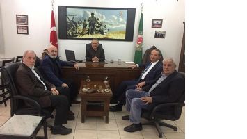 ZİRAAT ODASI&rsquo;NA SAADET ZİYARETİ