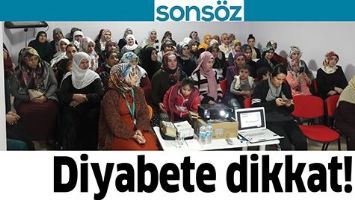 DİYABETE DİKKAT!