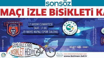 MA&Ccedil;I İZLE BİSİKLETİ KAP