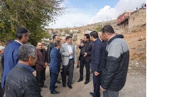 KAYMAKAM ŞEKERCİ, KOZLU&rsquo;YU GEZDİ