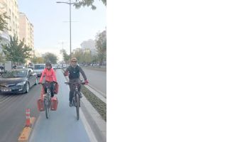 BİSİKLET YOLU SEVİLDİ