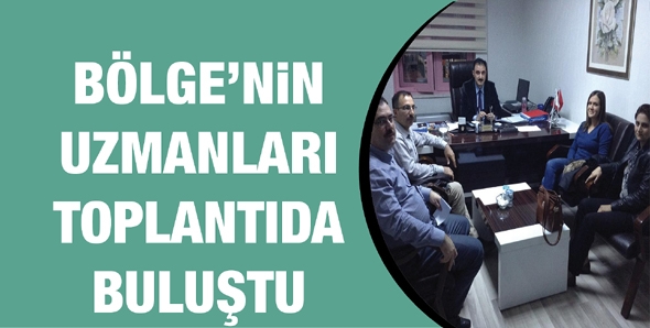 B&Ouml;LGE&rsquo;NİN UZMANLARI TOPLANTIDA BULUŞTU
