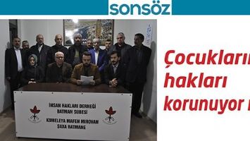&Ccedil;OCUKLARIN HAKLARI KORUNUYOR MU?