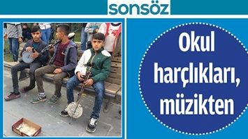 Okul har&ccedil;lıkları, m&uuml;zikten...