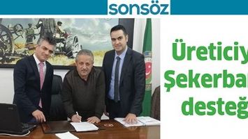 &Uuml;reticiye Şekerbank desteği