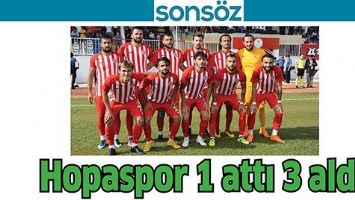 HOPASPOR 1 ATTI 3 ALDI