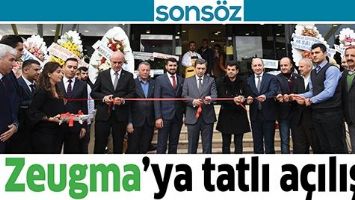 ZEUGMA&rsquo;YA TATLI A&Ccedil;ILIŞ&hellip;