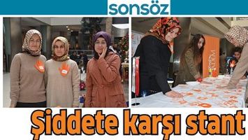 ŞİDDETE KARŞI STANT