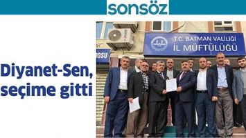 Diyanet-Sen, se&ccedil;ime gitti