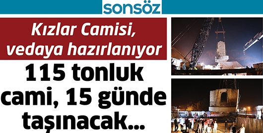 Kızlar Camisi, vedaya hazırlanıyor