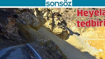Heyelan tedbiri&hellip;