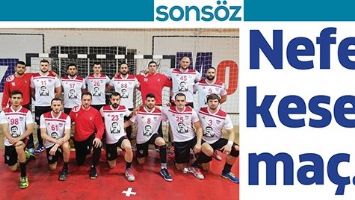 Nefes kesen ma&ccedil;...