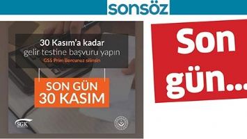 SON G&Uuml;N&hellip;