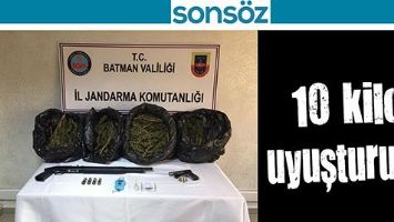 10 KİLO UYUŞTURUCU&hellip;