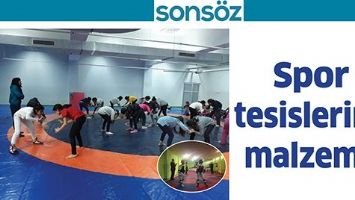 SPOR TESİSLERİNE MALZEME