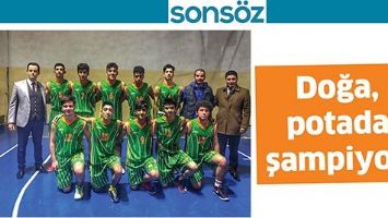 DOĞA, POTADA ŞAMPİYON