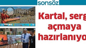 KARTAL, SERGİ A&Ccedil;MAYA HAZIRLANIYOR