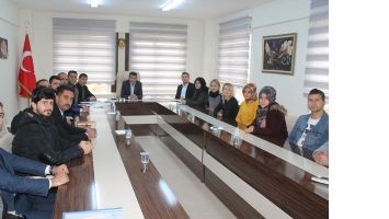 Gerc&uuml;ş'te okul m&uuml;d&uuml;rleriyle toplantı