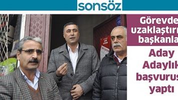 G&Ouml;REVDEN UZAKLAŞTIRILAN BAŞKANLAR,