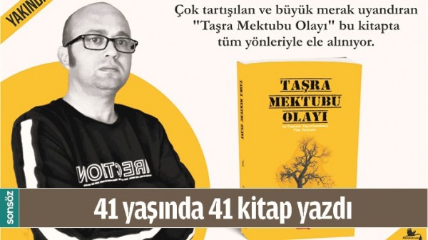 41 YAŞINDA 41 KİTAP YAZDI