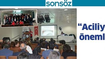 &ldquo;ACİLİYET &Ouml;NEMLİ&rdquo;