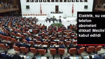Abonelik s&ouml;zleşmesine ilişkin teklif yasalaştı
