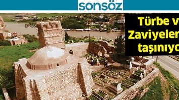 T&Uuml;RBE VE ZAVİYELER DE TAŞINIYOR