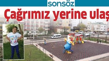 &Ccedil;AĞRIMIZ YERİNE ULAŞTI