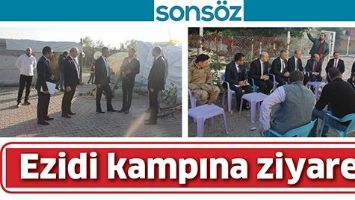 EZİDİ KAMPINA ZİYARET