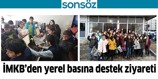 İMKB&rsquo;DEN YEREL BASINA DESTEK ZİYARETİ