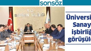 &Uuml;NİVERSİTE-SANAYİ İŞBİRLİĞİ G&Ouml;R&Uuml;Ş&Uuml;LD&Uuml;