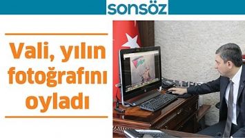VALİ, YILIN FOTOĞRAFINI OYLADI