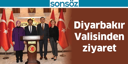 DİYARBAKIR VALİSİNDEN ZİYARET
