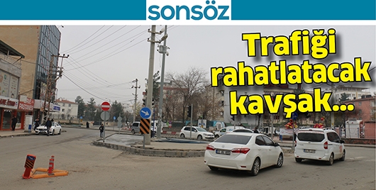 TRAFİĞİ RAHATLATACAK KAVŞAK&hellip;