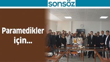 PARAMEDİKLER İ&Ccedil;İN&hellip;