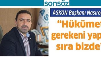 ASKON BAŞKANI NASIROĞLU;