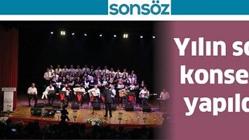 YILIN SON KONSERİ YAPILDI