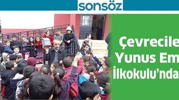 &Ccedil;EVRECİLER, YUNUS EMRE İLKOKULU&rsquo;NDAYDI