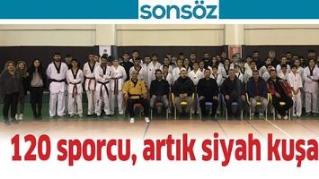 120 SPORCU, ARTIK SİYAH KUŞAKLI