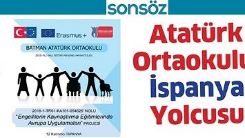 ATAT&Uuml;RK ORTAOKULU, İSPANYA YOLCUSU
