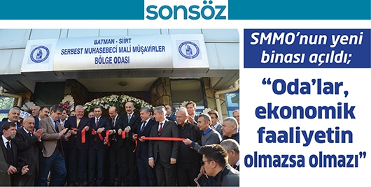 SMMO&rsquo;NUN YENİ BİNASI A&Ccedil;ILDI;
