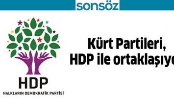 K&Uuml;RT PARTİLERİ, HDP İLE ORTAKLAŞIYOR
