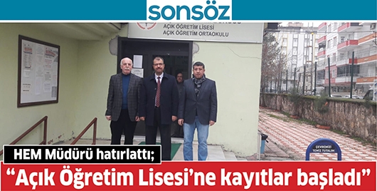 HEM M&Uuml;D&Uuml;R&Uuml; HATIRLATTI;