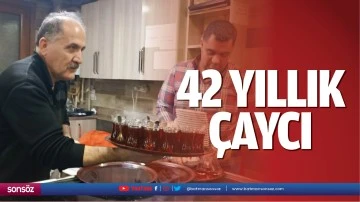 42 yıllık &ccedil;aycı