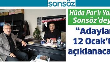 H&Uuml;DA PAR&rsquo;LI YAL&Ccedil;IN, SONS&Ouml;Z&rsquo;DEYDİ