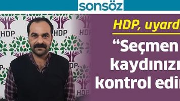 HDP, UYARDI;